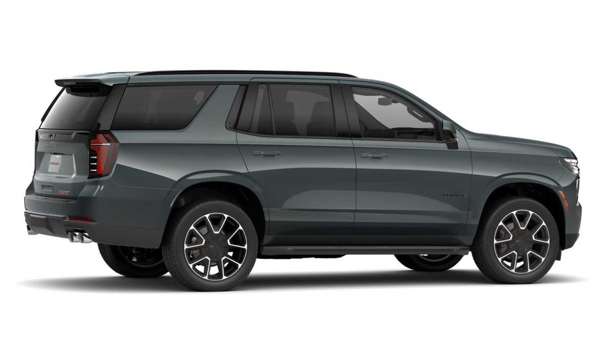 2025 Chevy Tahoe Gets New Cypress Gray Color First Look