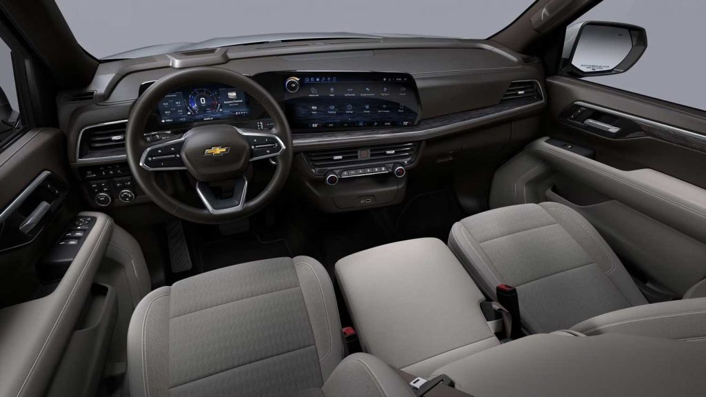 Check Out All The 2025 Chevy Tahoe Interior Colors