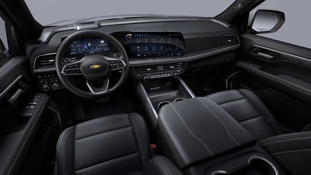 Check Out All The 2025 Chevy Tahoe Interior Colors