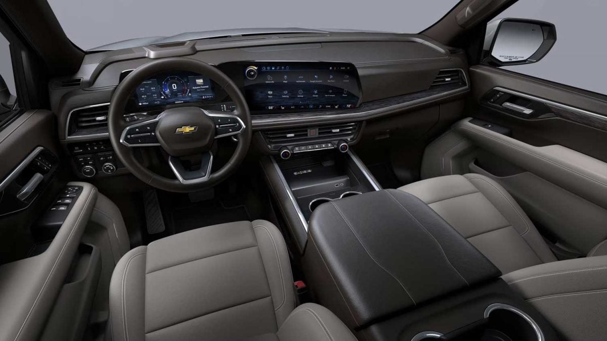 Check Out All The 2025 Chevy Tahoe Interior Colors