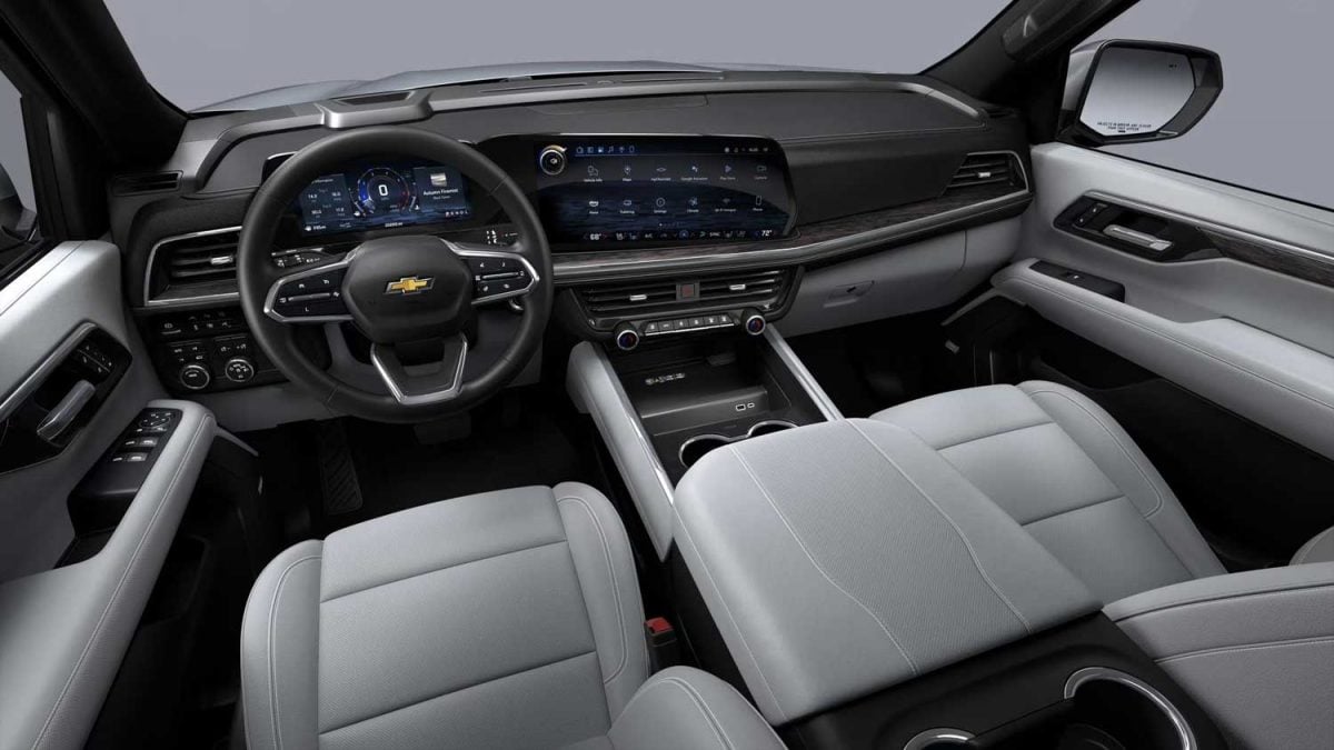 Check Out All The 2025 Chevy Tahoe Interior Colors