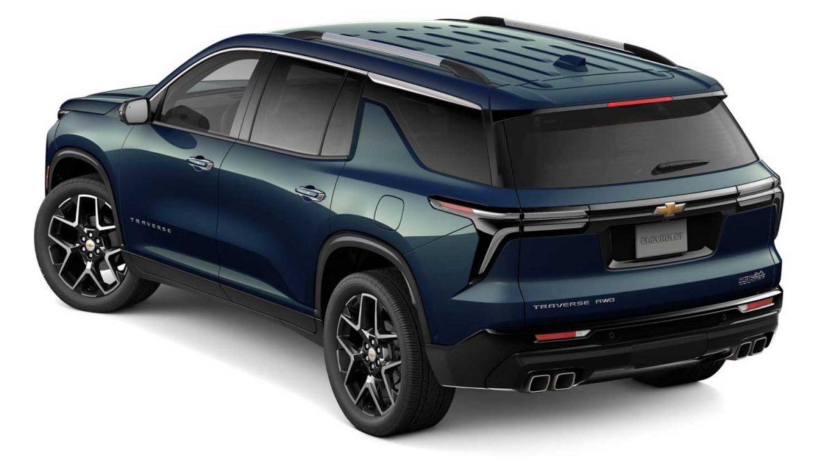 Here Are All The 2025 Chevy Traverse Colors