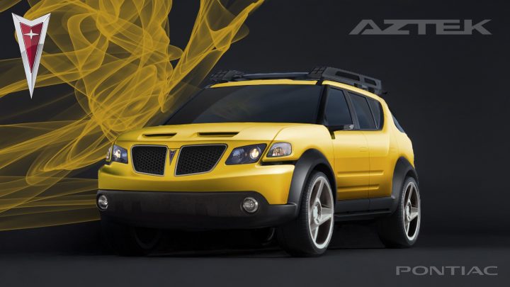 Rendering images of a next-generation Pontiac Aztek.
