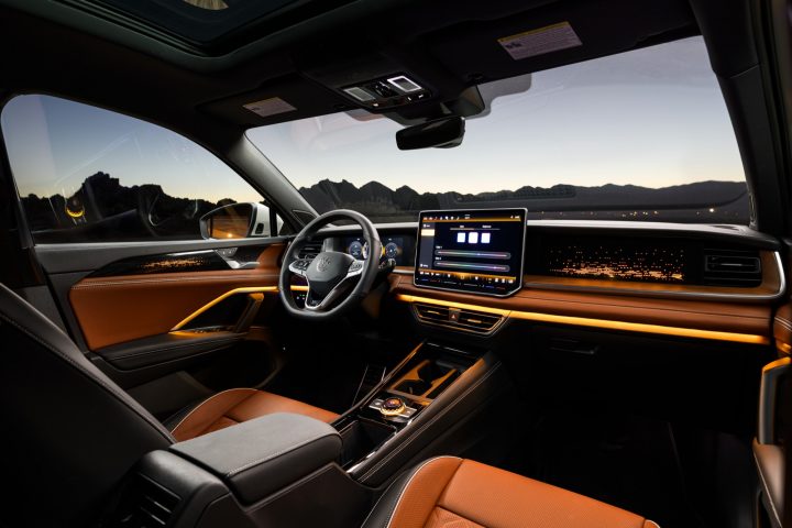 2025 Volkswagen Tiguan interior.