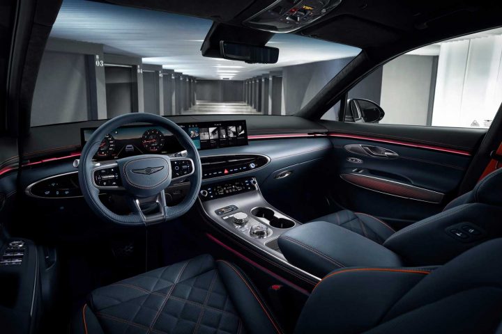 2026 Genesis GV70 interior.