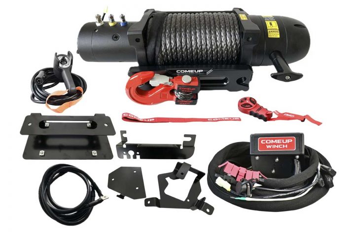 New COMEUP winch on offer for the Chevy Colorado ZR2 Bison and GMC Canyon AT4X.