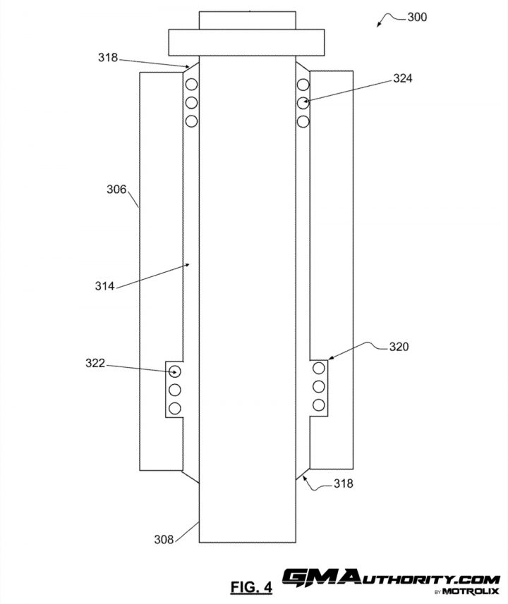 Patent drawings accompanying the GM adaptive suspension application. 