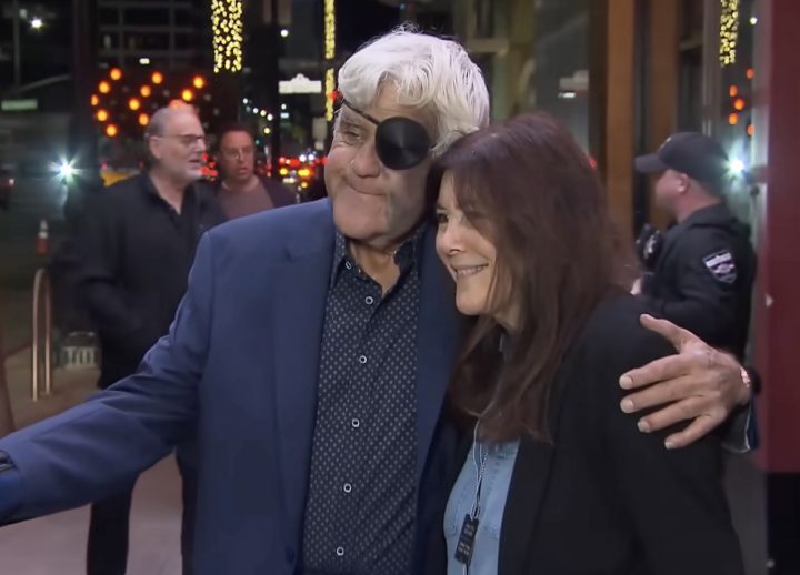 Jay Leno All Bruised Up After Falling Down 60-ft Hill: Video