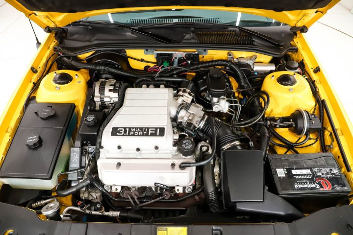 1990 Chevy Beretta GT Indy engine bay.