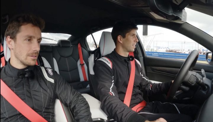 Ricky Taylor and Filipe Albuquerque in the 2025 Cadillac CT5-V Blackwing.