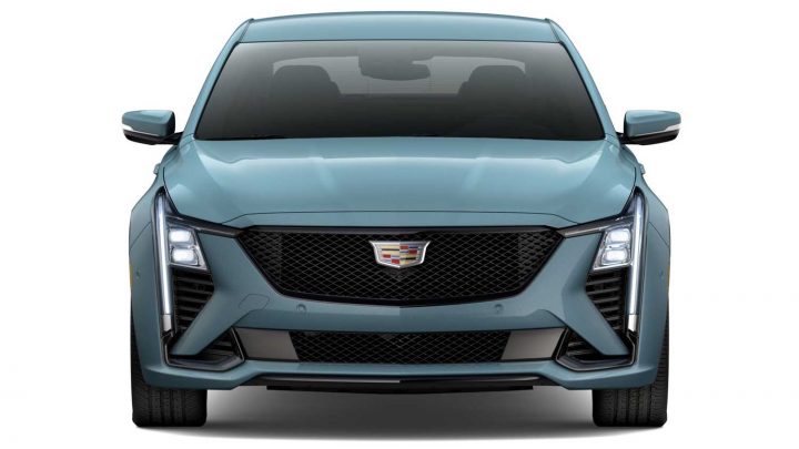 Front view of the 2025 Cadillac CT5-V. 