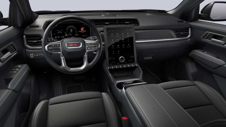 2025 GMC Terrain interior.