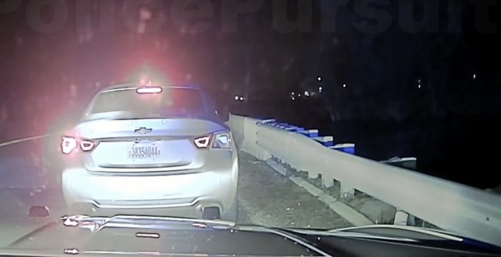 A Chevy Impala moments before a high-speed chase.