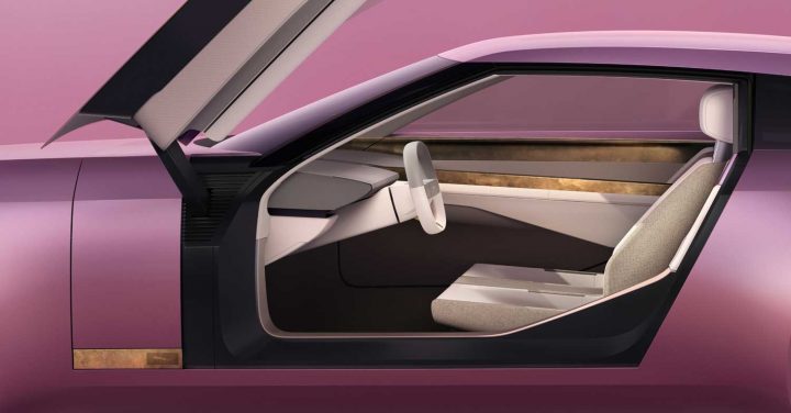 Jaguar Type 00 concept interior.