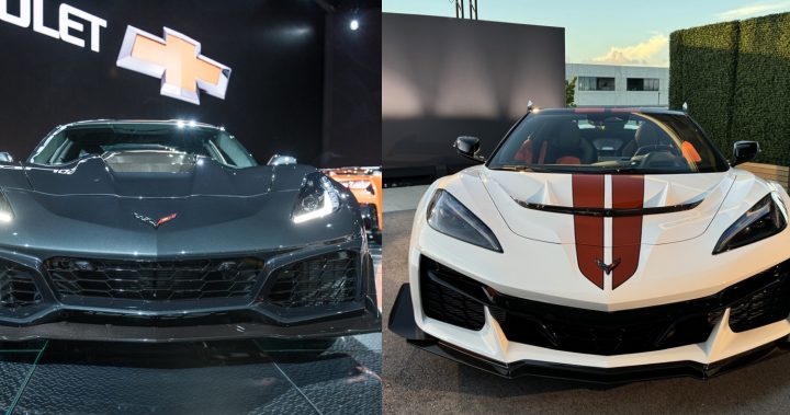 Subsequent generations of the Chevy Corvette ZR1.