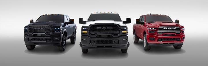 2025 Ram HD lineup.