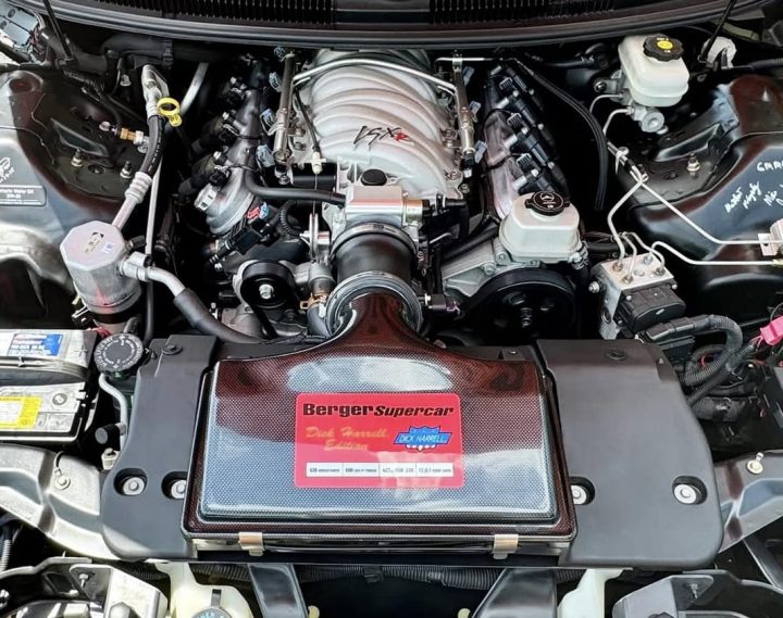 2002 Chevy Camaro PR-3 engine bay.