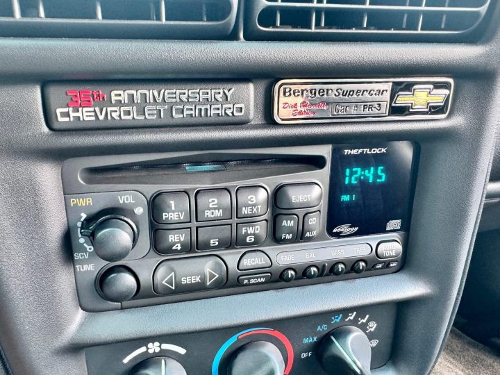 2002 Chevy Camaro PR-3 radio.