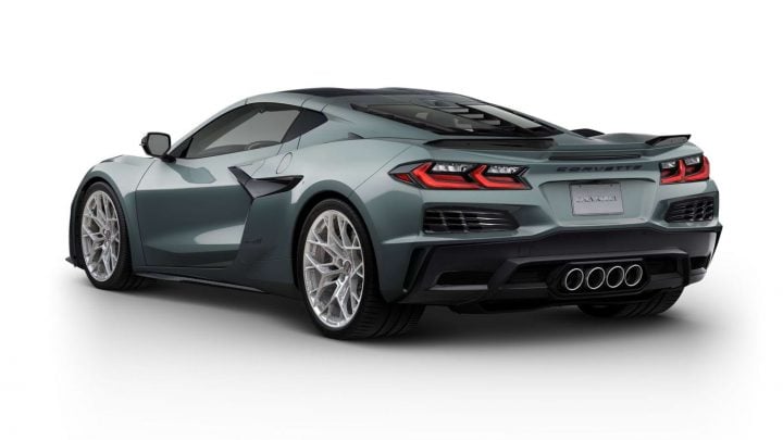 2026 Corvette in Sea Wolf Gray.