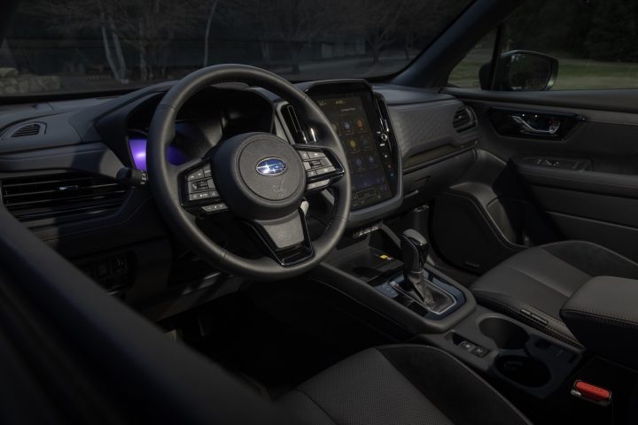 2025 Subaru Forster Hybrid interior.