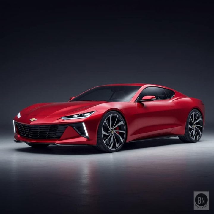A next-generation Chevy Camaro rendering.