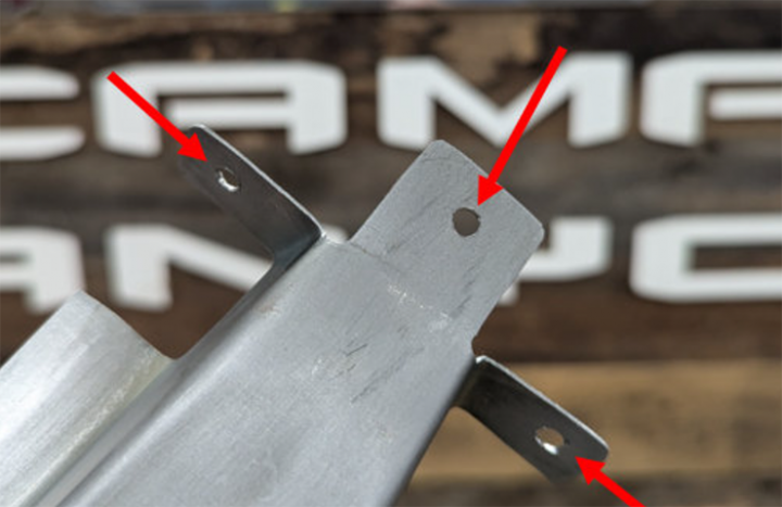 Chevy Colorado flexing roof repair fig 11