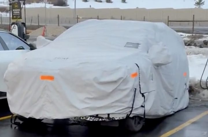 A possible prototype for the next-generation Chevy Bolt EV.