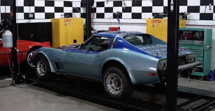 Zora Arkus-Duntov's personal 1974 Chevy Corvette Stingray.