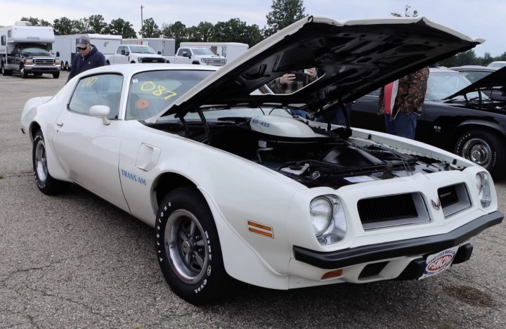 A 1974 Pontiac Trans Am.