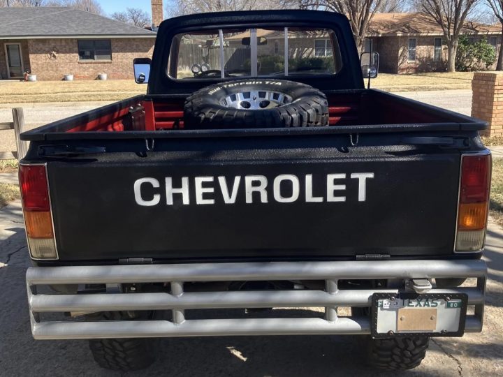 1980 Chevy LUV rear.