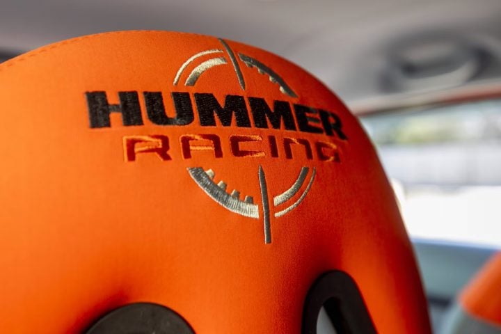 2008 Hummer H3R headrest.