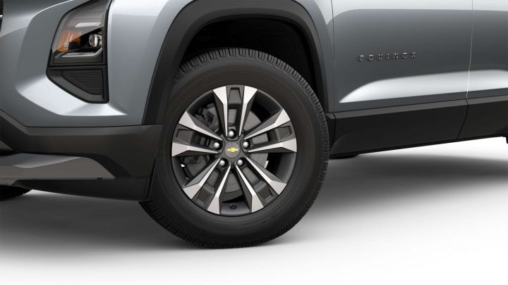 One of the 2026 Chevy Equinox wheels.