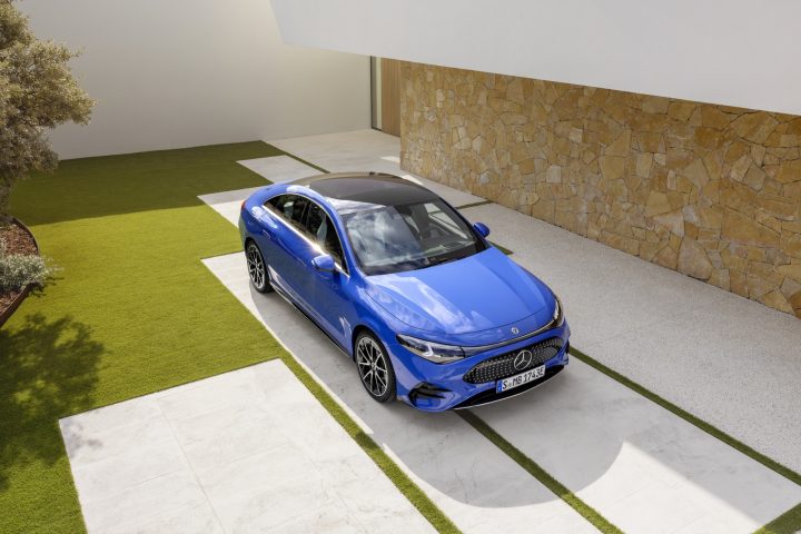 2026 Mercedes-Benz CLA front three quarter angle.