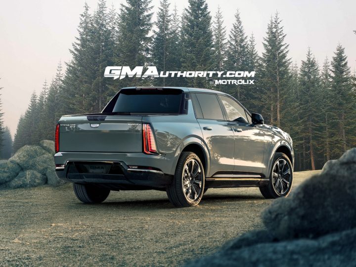 GM Authority rendering of a Cadillac Escalade IQT.