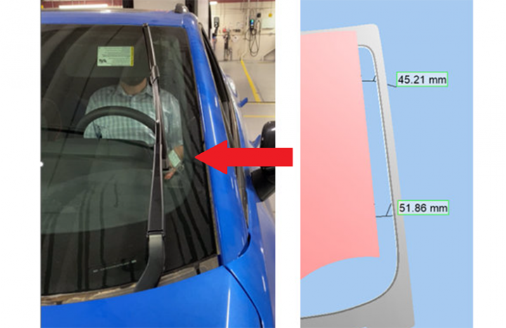 Cadillac Optiq windshield wiper fix fig 7.