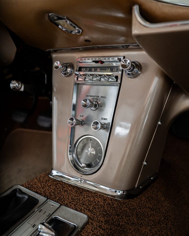 1961 Chevy Corvette radio.