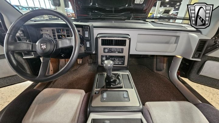 1985 Pontiac Fiero GT dash.