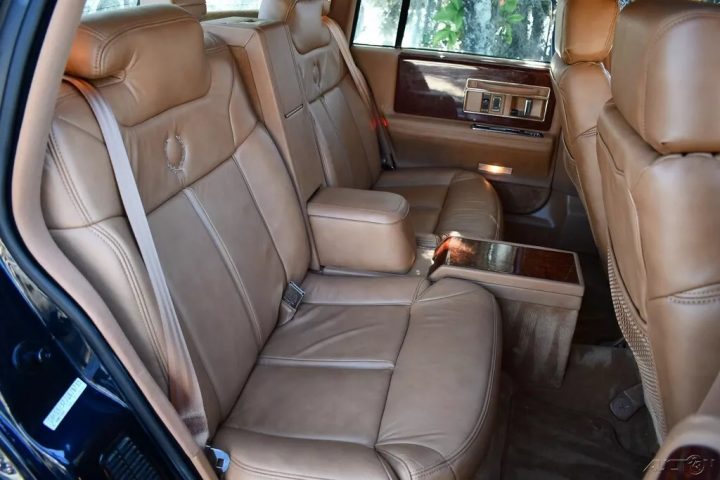 1988 Cadillac Seville back seats.