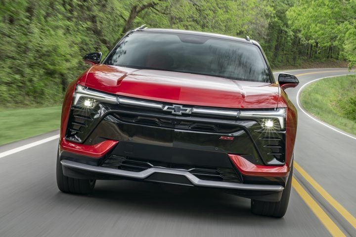 Chevy Blazer EV SS front end.
