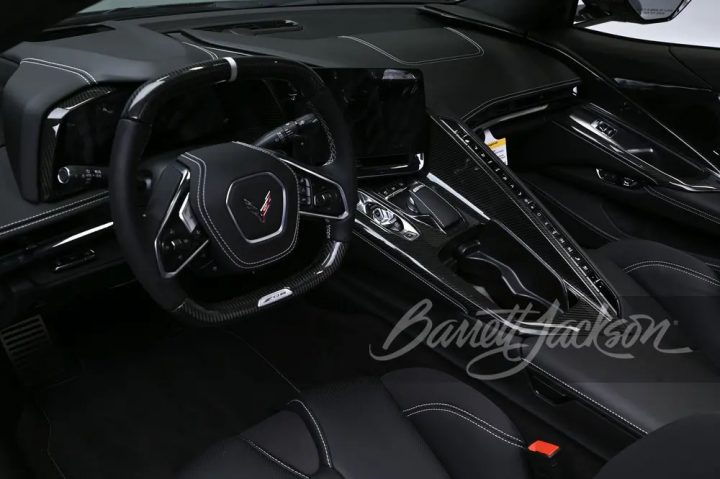 2025 Chevy Corvette Z06 Convertible dash.