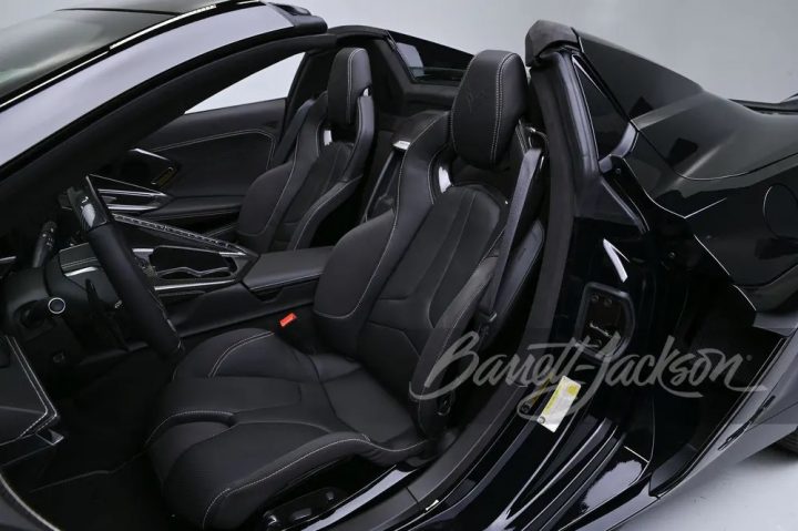 2025 Chevy Corvette Z06 Convertible seats.