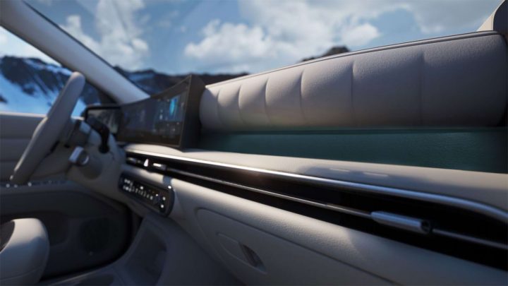 Hyundai NEXO dash.
