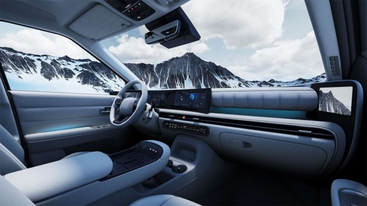 Hyundai NEXO interior.