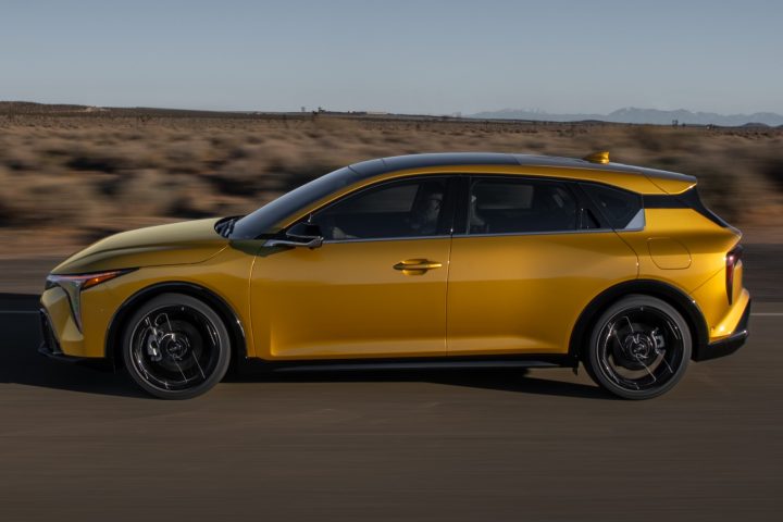 2026 Kia K4 Hatchback driver side profile.
