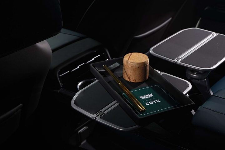 Cadillac Escalade IQ COTE menu.