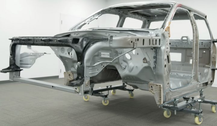 A Ford F-150 shell, which will be subject to higher supply chain costs.