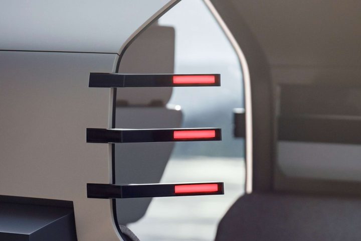 GMC concept teaser from GM UK design center, taillights.