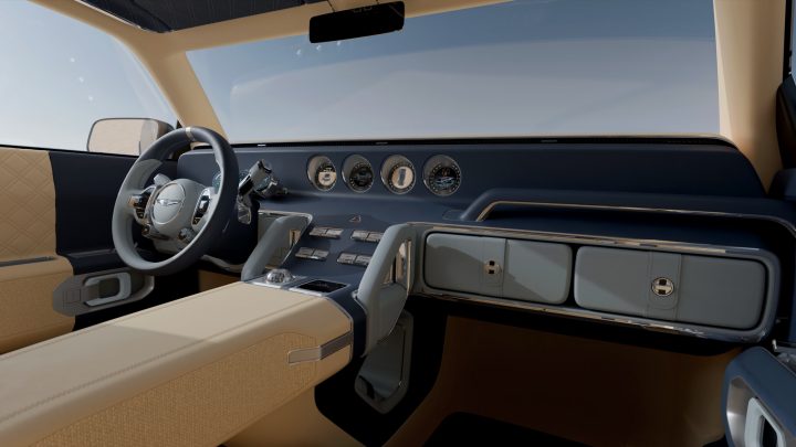 Genesis X Gran Equator dash.