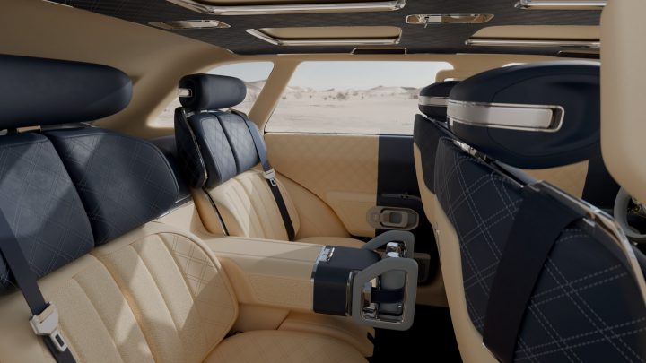 Genesis X Gran Equator back seats.
