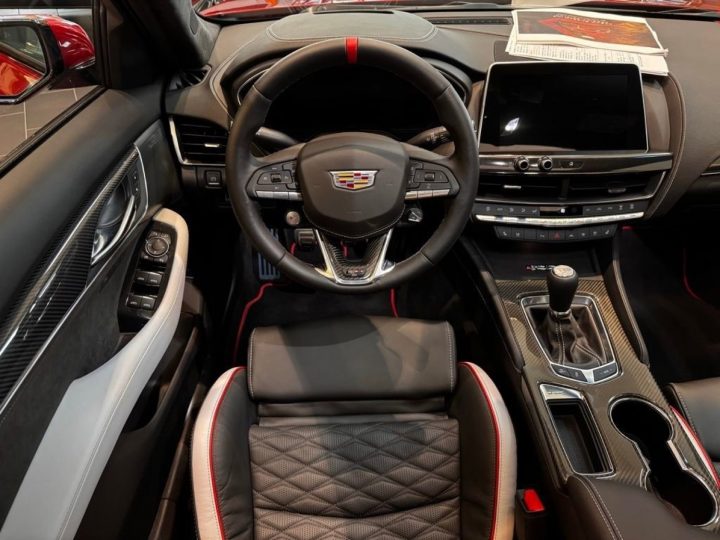 2024 Cadillac CT5-V Blackwing interior.